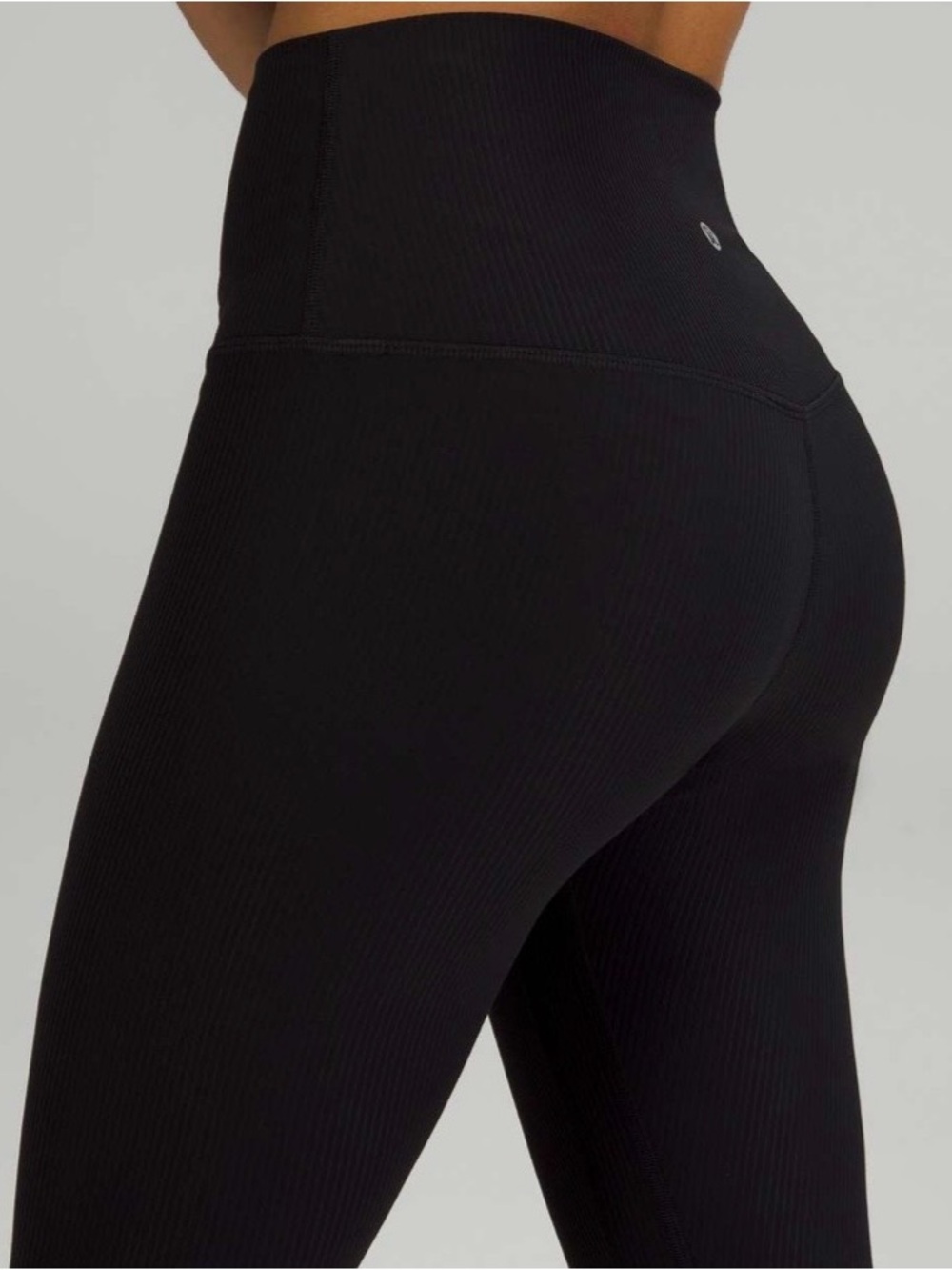Lululemon Align Ribbed High-Rise Pant 25" Black
Size 6 - Picture 3 of 11